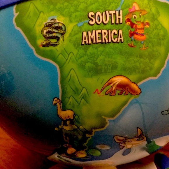 Leap Frog Junior Explorer Talking Globe Preschool Interactive Learning Toy - Picture 3 of 9